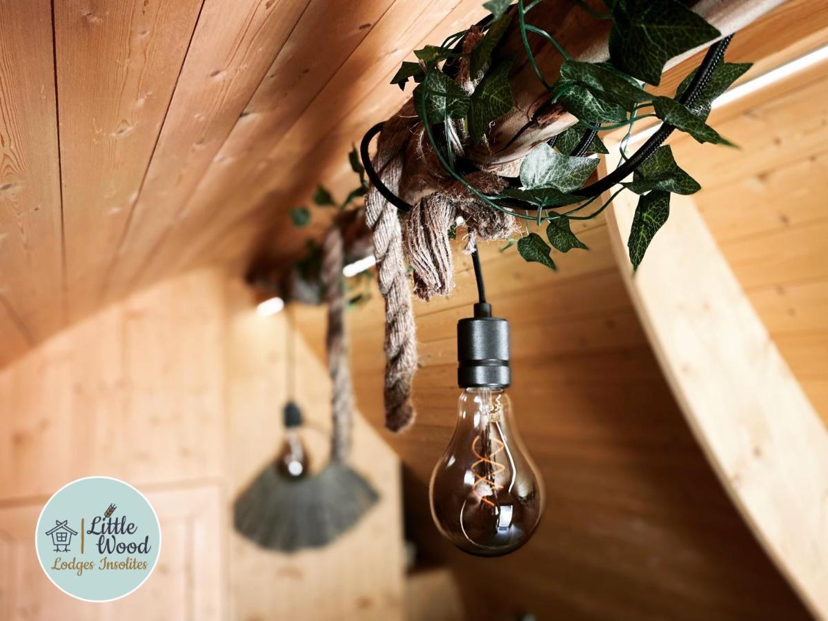 Little Wood Lodges Insolites Bailly-aux-Forges 外观 照片