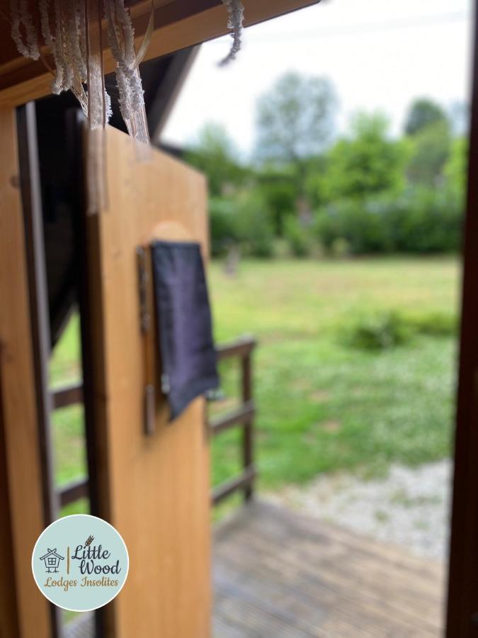 Little Wood Lodges Insolites Bailly-aux-Forges 外观 照片
