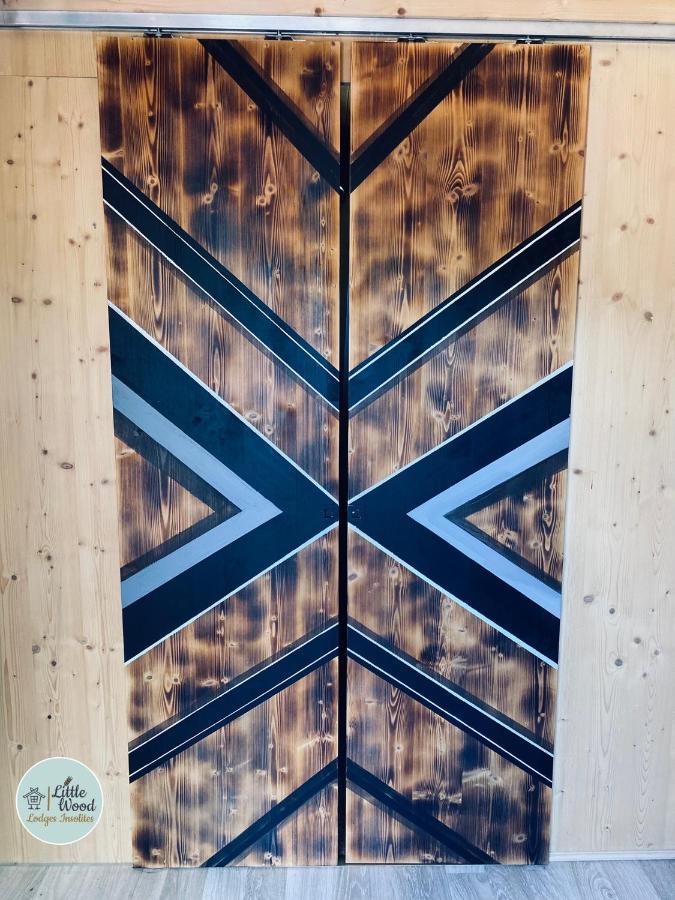 Little Wood Lodges Insolites Bailly-aux-Forges 外观 照片