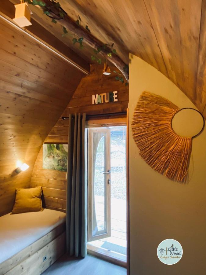 Little Wood Lodges Insolites Bailly-aux-Forges 外观 照片