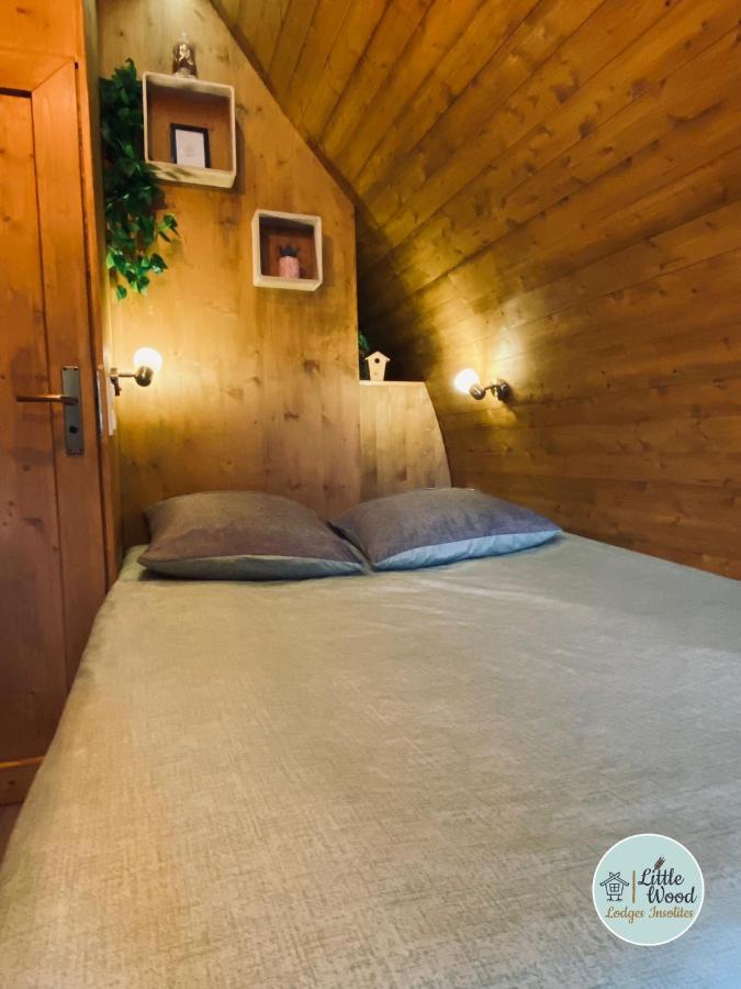 Little Wood Lodges Insolites Bailly-aux-Forges 外观 照片