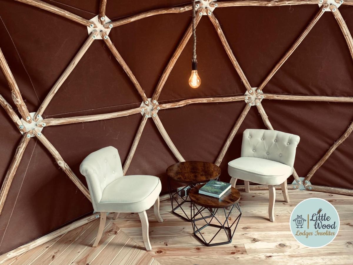 Little Wood Lodges Insolites Bailly-aux-Forges 外观 照片