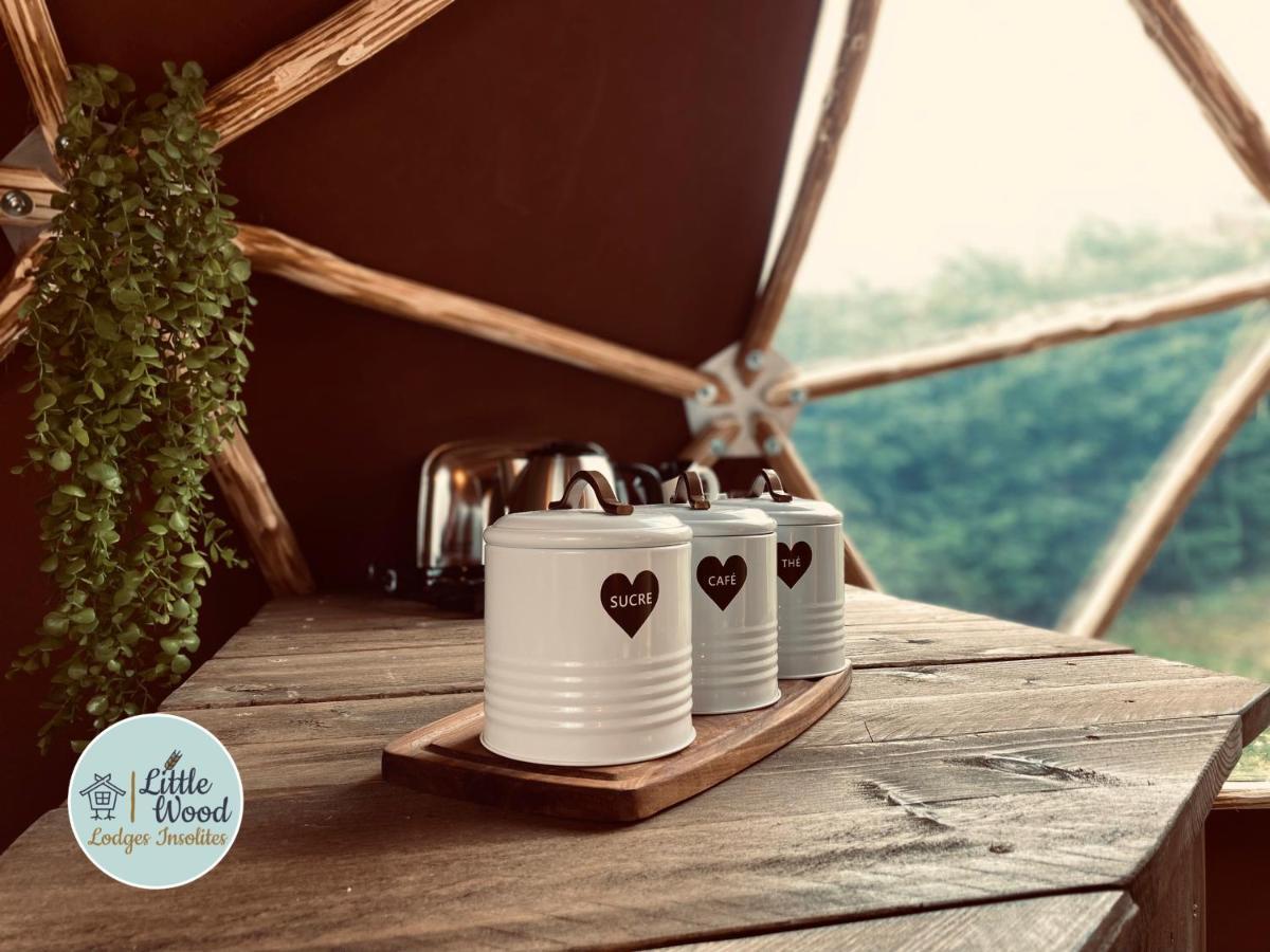 Little Wood Lodges Insolites Bailly-aux-Forges 外观 照片