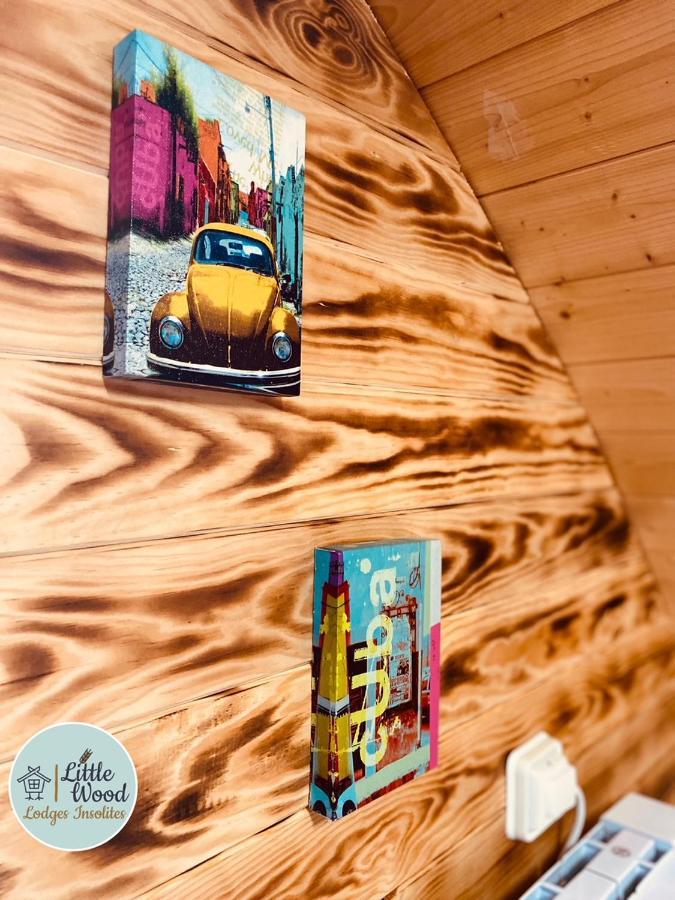 Little Wood Lodges Insolites Bailly-aux-Forges 外观 照片