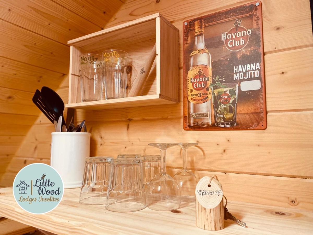Little Wood Lodges Insolites Bailly-aux-Forges 外观 照片