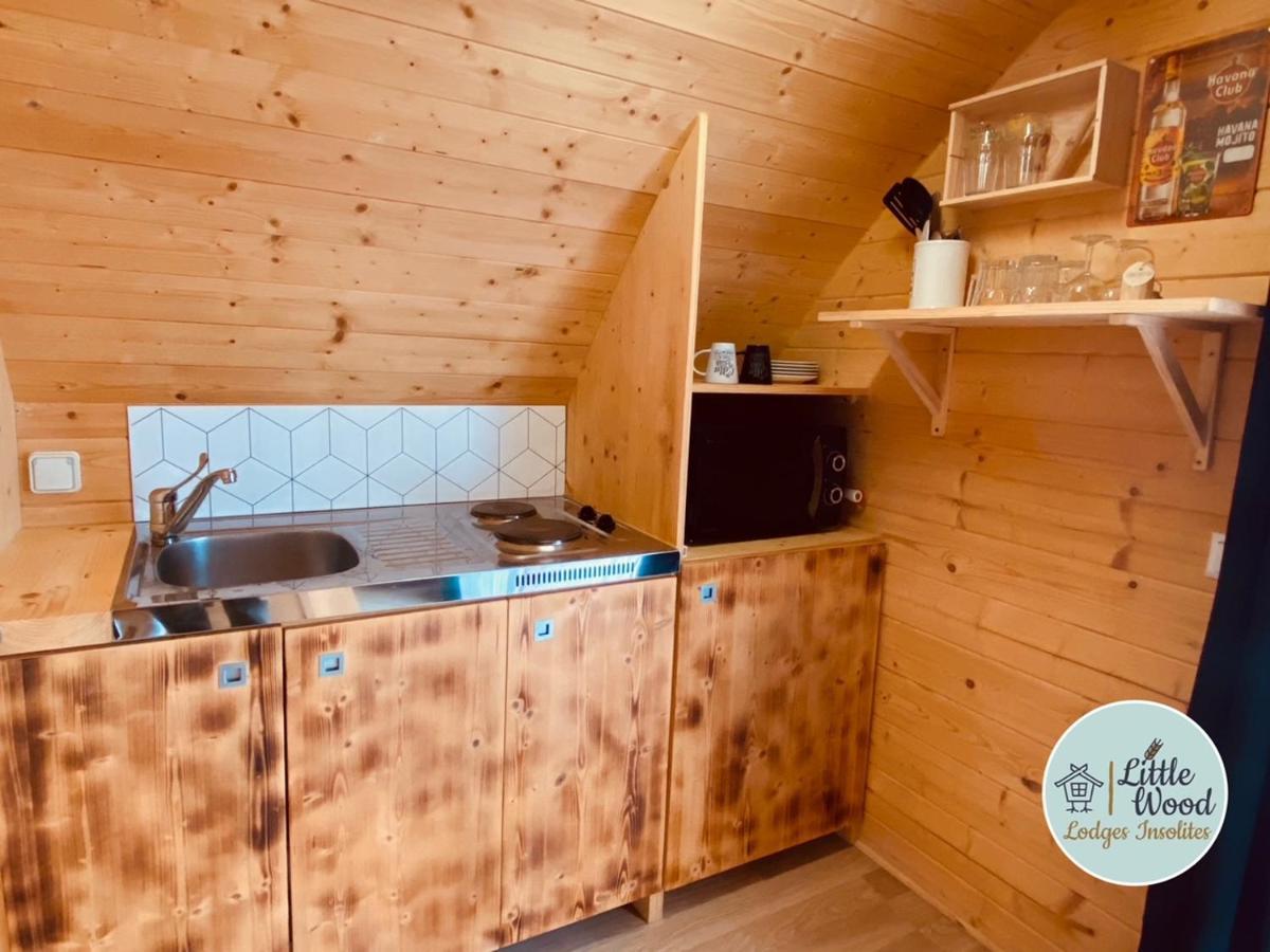 Little Wood Lodges Insolites Bailly-aux-Forges 外观 照片
