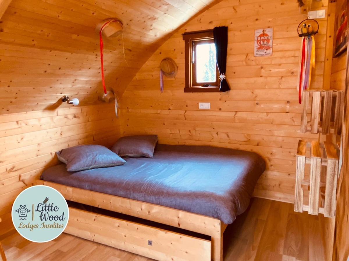 Little Wood Lodges Insolites Bailly-aux-Forges 外观 照片