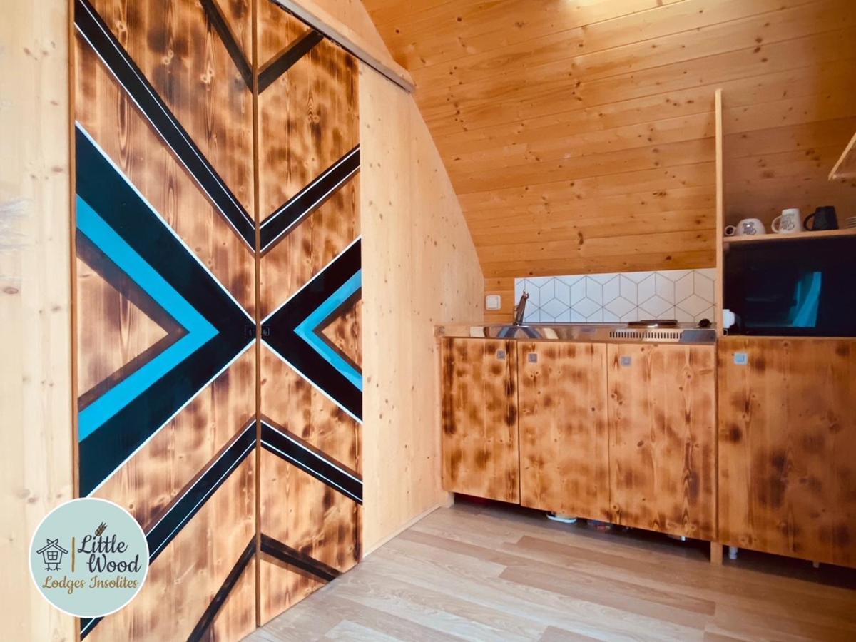 Little Wood Lodges Insolites Bailly-aux-Forges 外观 照片