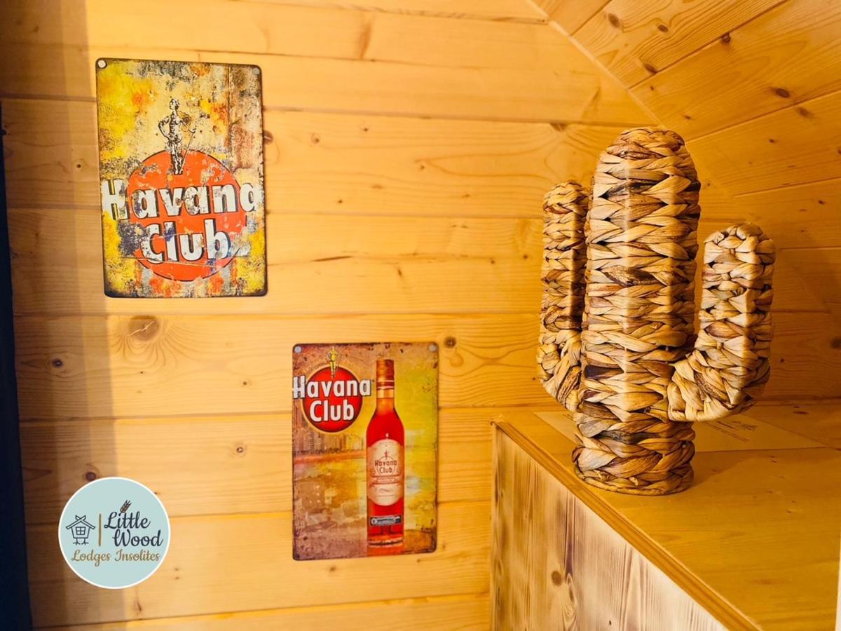 Little Wood Lodges Insolites Bailly-aux-Forges 外观 照片
