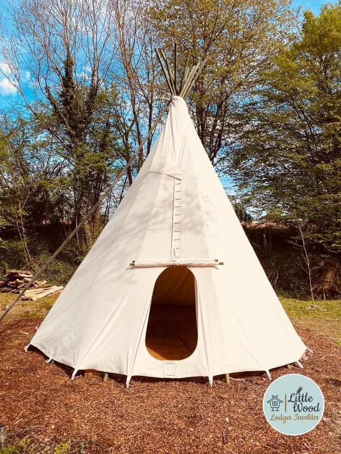 Little Wood Lodges Insolites Bailly-aux-Forges 外观 照片