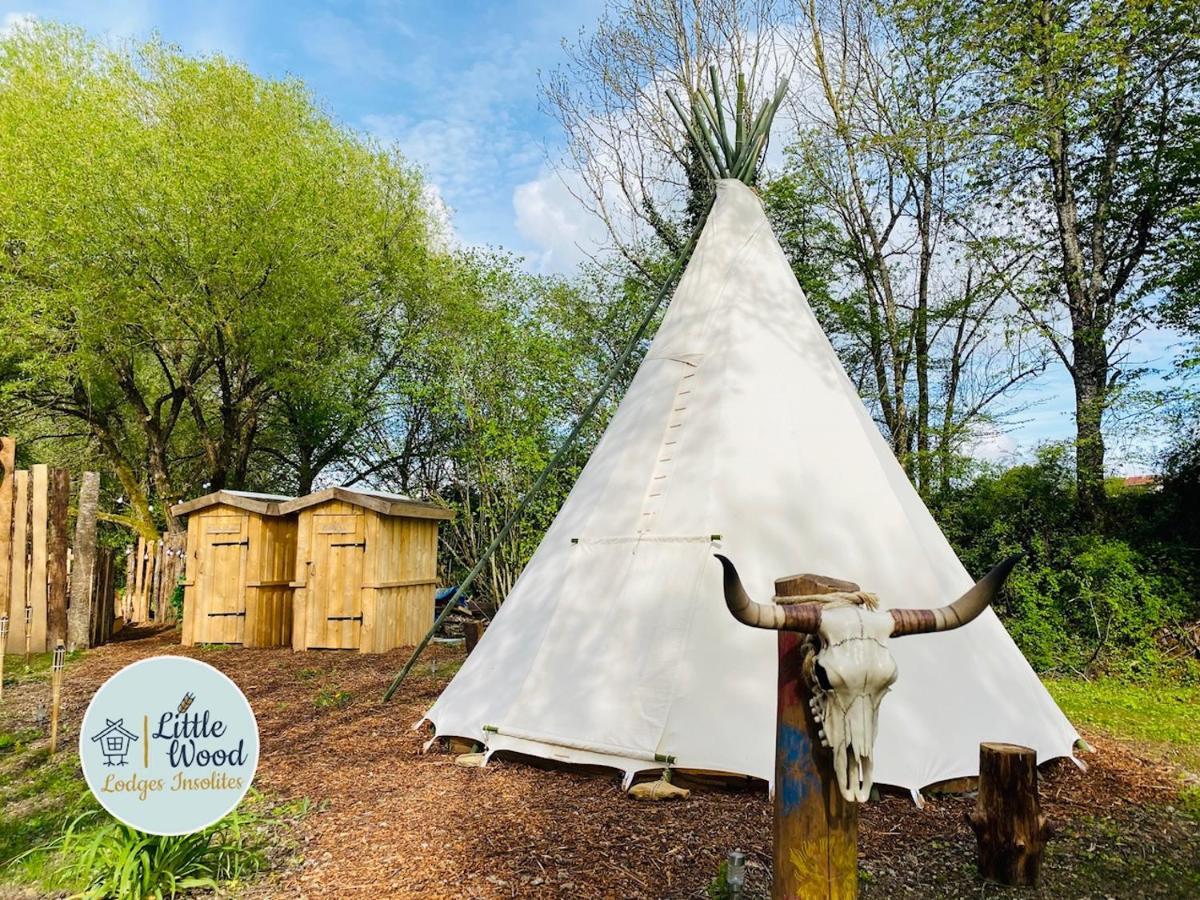 Little Wood Lodges Insolites Bailly-aux-Forges 外观 照片