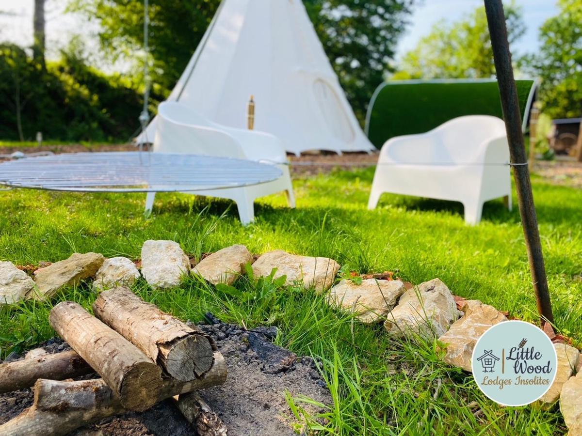 Little Wood Lodges Insolites Bailly-aux-Forges 外观 照片