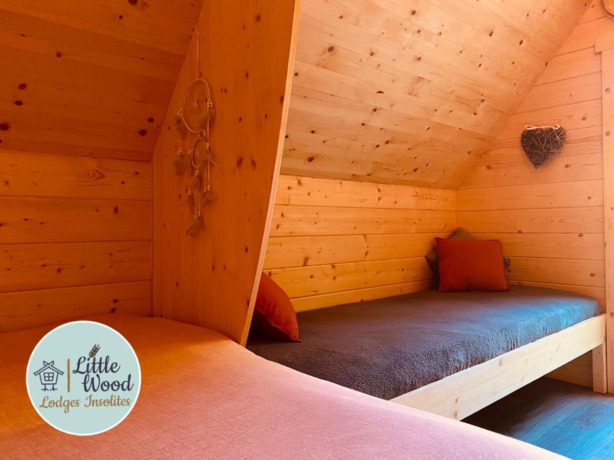 Little Wood Lodges Insolites Bailly-aux-Forges 外观 照片