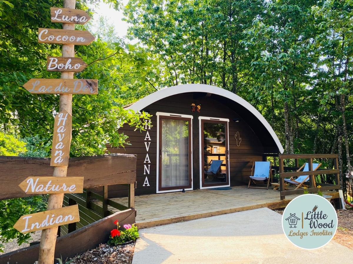 Little Wood Lodges Insolites Bailly-aux-Forges 外观 照片