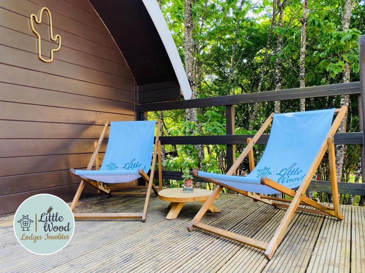 Little Wood Lodges Insolites Bailly-aux-Forges 外观 照片