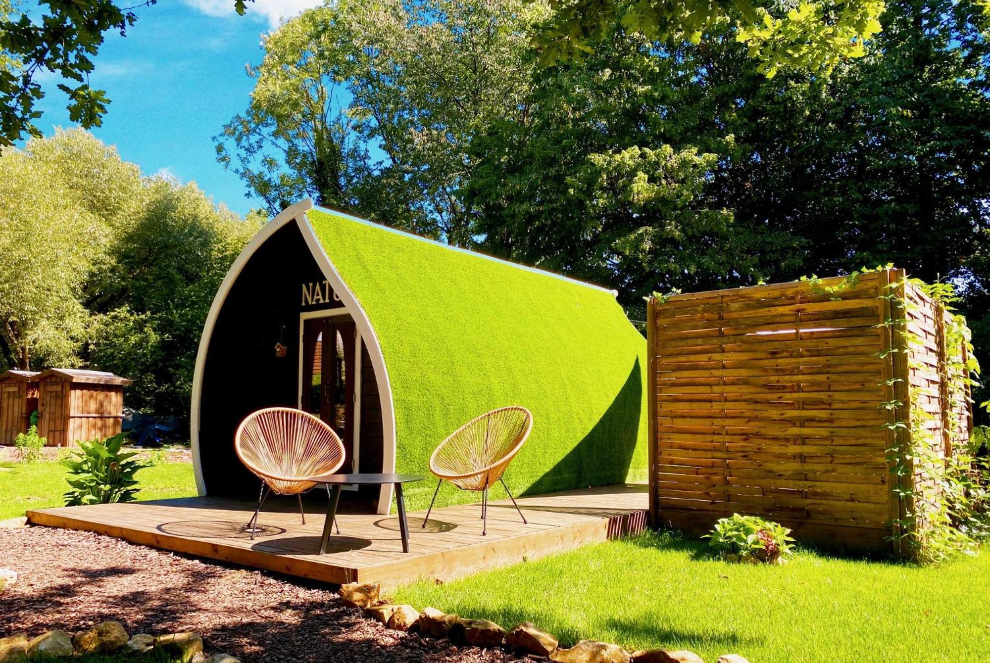 Little Wood Lodges Insolites Bailly-aux-Forges 外观 照片