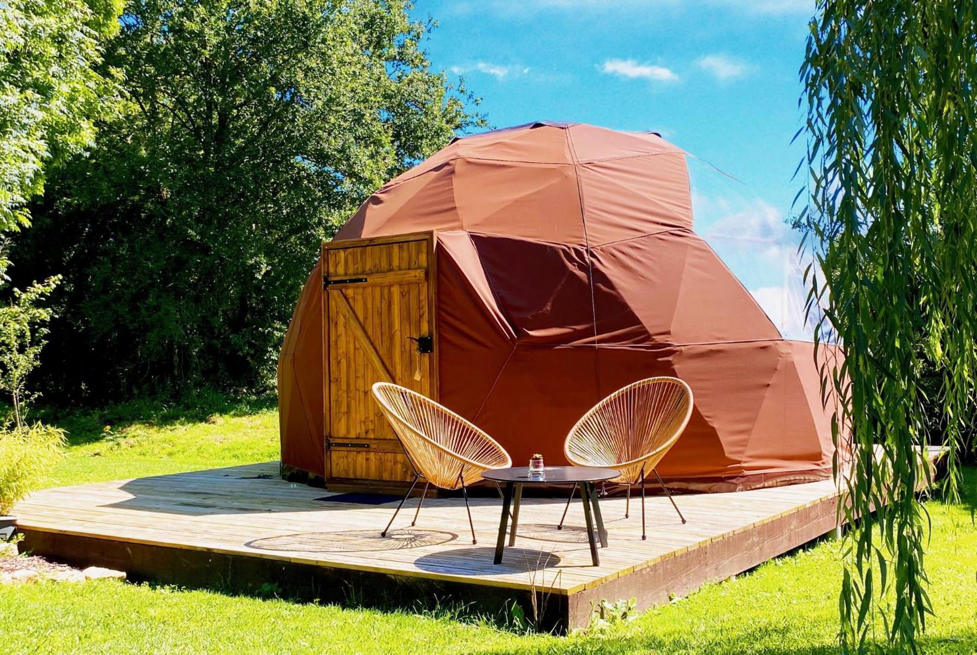 Little Wood Lodges Insolites Bailly-aux-Forges 外观 照片