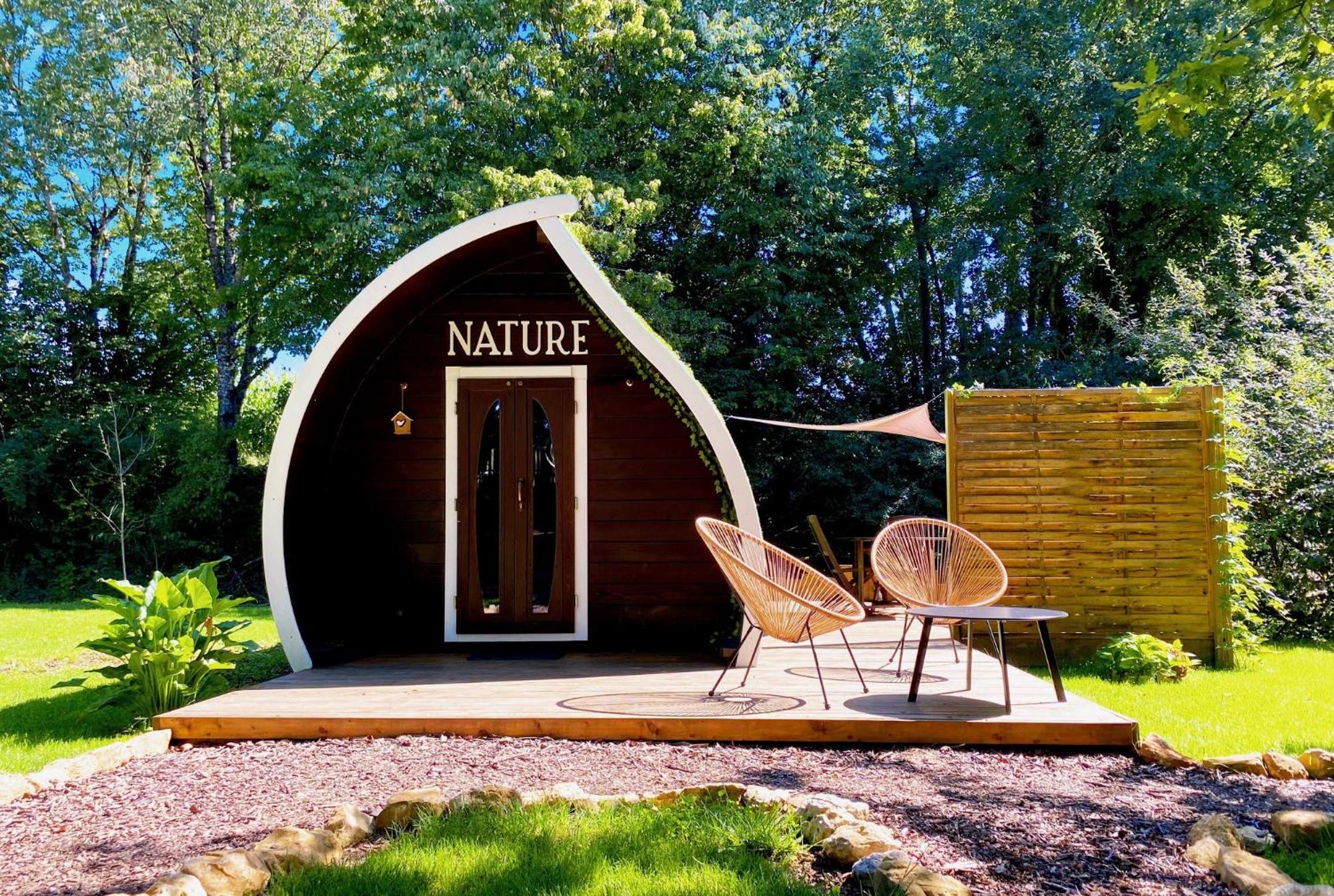 Little Wood Lodges Insolites Bailly-aux-Forges 外观 照片