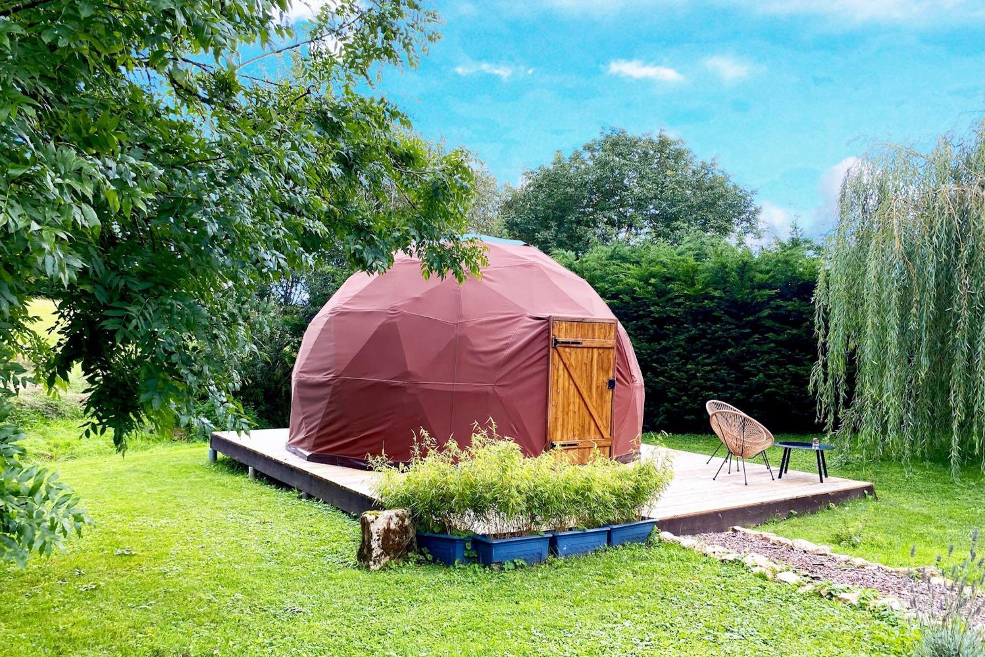 Little Wood Lodges Insolites Bailly-aux-Forges 外观 照片